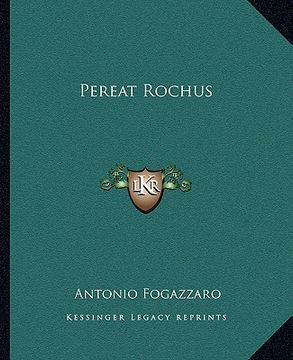 portada pereat rochus (en Inglés)