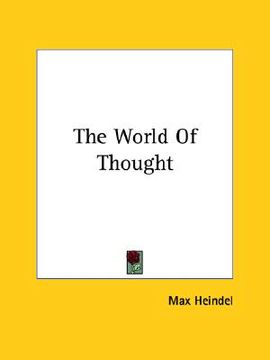 portada the world of thought (in English)