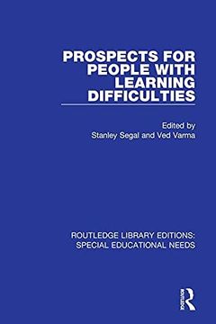 portada Prospects for People With Learning Difficulties (Routledge Library Editions: Special Educational Needs) (en Inglés)