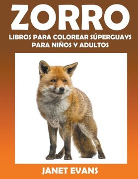 portada Zorro: Libros Para Colorear Súperguays Para Niños y Adultos