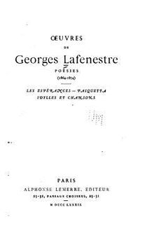 portada Poésies (1864-1874) (en Francés)