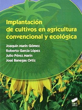 portada Implantación de cultivos en agricultura convencional y ecológica (Formación Profesional: Ciclos formativos)
