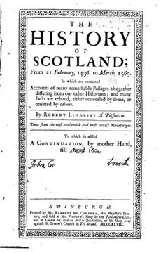 portada The History of Scotland, From 21 February, 1436. To March, 1565