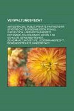 portada Verwaltungsrecht (en Alemán)