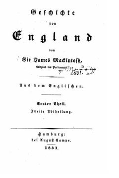 portada Geschichte von England (German Edition)