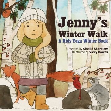 portada Jenny's Winter Walk: A Kids Yoga Winter Book
