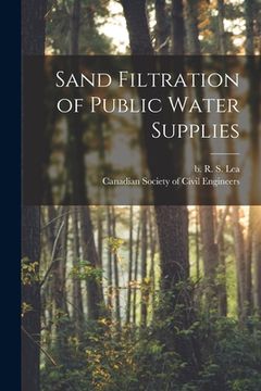 portada Sand Filtration of Public Water Supplies [microform] (en Inglés)