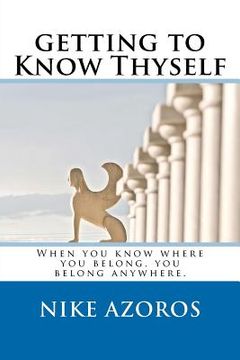 portada getting to know thyself (en Inglés)