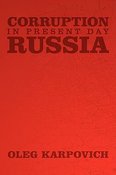 portada corruption in present day russia (en Inglés)