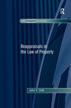 portada Reappraisals in the Law of Property (en Inglés)