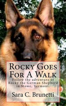 portada rocky goes for a walk (en Inglés)