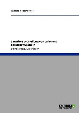 portada Sanktionsbeurteilung von Laien und Rechtsbewusstsein (German Edition)