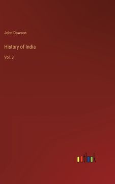 portada History of India: Vol. 3 (en Inglés)