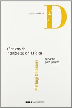 portada Tecnicas de Interpretacion Juridica