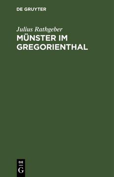 portada Münster im Gregorienthal (en Alemán)