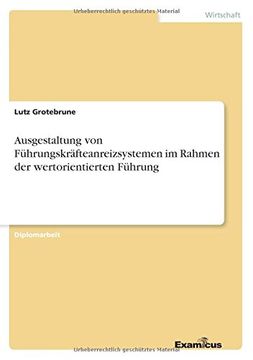portada Ausgestaltung von Führungskräfteanreizsystemen im Rahmen der wertorientierten Führung (German Edition)