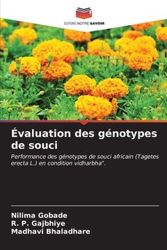 portada Évaluation des génotypes de souci (en Francés)