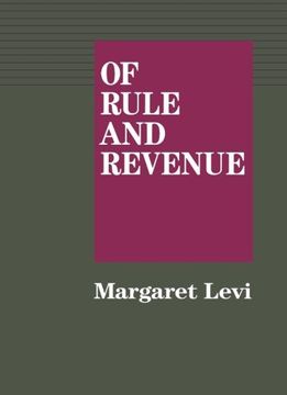 portada Of Rule and Revenue (California Series on Social Choice and Political Economy) (en Inglés)