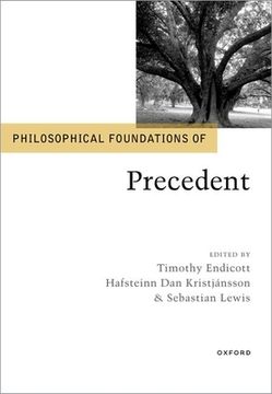 portada Philosophical Foundations of Precedent (en Inglés)