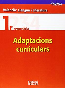portada Valencià: Llengua I Literatura 1º ESO Adaptacions Curriculars (Comunitat Valenciana) (Cuadernos Oxford)