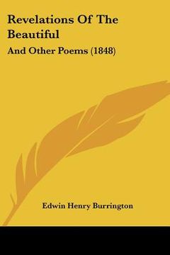 portada revelations of the beautiful: and other poems (1848) (in English)