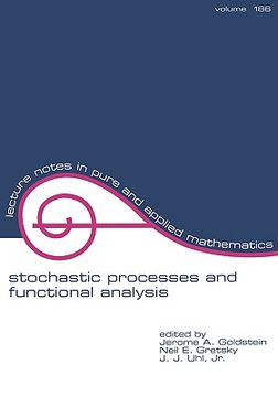 portada stochastic processes and functional analysis: in celebration of m.m. rao's 65th birthday (en Inglés)