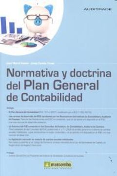 portada Normativa y doctrina del Plan General de Contabilidad (MARCOMBO FORMACIÓN)