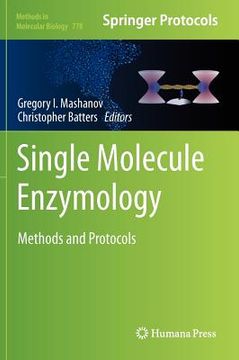 portada single molecule enzymology: methods and protocols (in English)