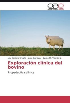 portada Exploración clínica del bovino: Propedéutica clínica (Spanish Edition)