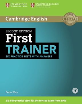 portada First Trainer. Six Practice Tests With Answers Second Edition 