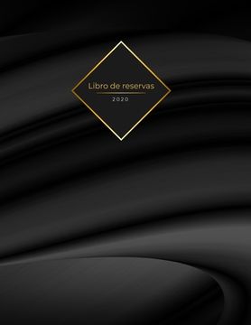 portada Libro de reservas 2020: Libro de reservas - Calendario de reservas para restaurantes, bistros y hoteles - 370 páginas - 1 día = 1 página - El