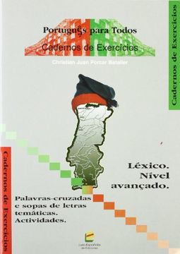 portada LEXICO NIVEL AVANÇADO léxico, nivel avançado, palabras-cruzadas e sopas de letras temáticas, actividad (in Portuguese)
