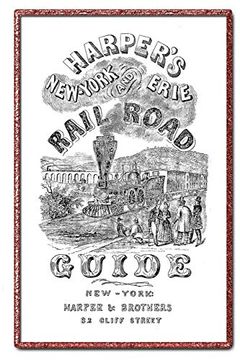 portada Harper's new York and Erie Railroad Guide Book of 1851 (en Inglés)