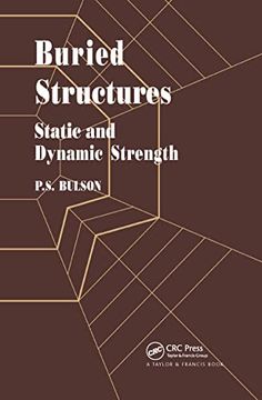 portada Buried Structures: Static and Dynamic Strength (en Inglés)