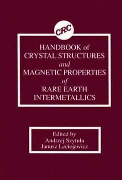 portada handbook of crystal structures and magnetic properties of rare earth intermetallics (en Inglés)