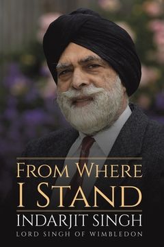 portada From Where i Stand (en Inglés)