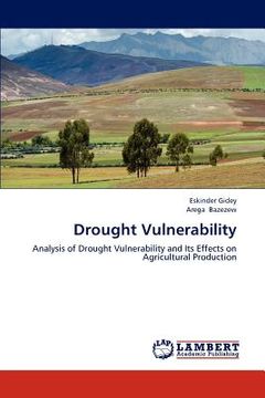 portada drought vulnerability (en Inglés)