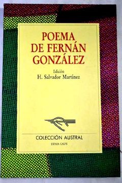 portada Poema de Fernán González
