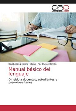 portada Manual Básico del Lenguaje: Dirigido a Docentes, Estudiantes y Preuniversitarios