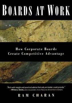 portada boards at work: how corporate boards create competitive advantage