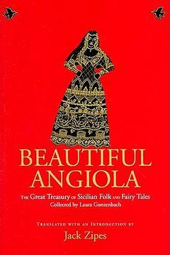 portada beautiful angiola: the lost sicilian folk and fairy tales of laura gonzenbach (en Inglés)