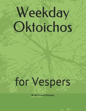 portada Weekday Oktoichos: for Vespers (en Inglés)