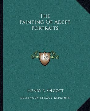 portada the painting of adept portraits (in English)