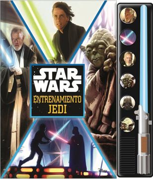 portada Libro Musical 7 Botones Star Wars Saga md Lsd: Entrenamiento Jedi (in Spanish)