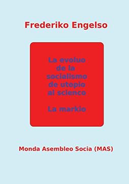 portada La Evoluo de la Socialismo de Utopio al Scienco (74A) (Mas-Libro) (en Esperanto)