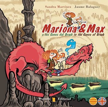 portada Mariona y Max en las Cuevas del Drach (català/anglés): Mallorca, una isla de cuentos (Cómic)