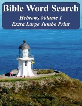 portada Bible Word Search Hebrews Volume 1: King James Version Extra Large Jumbo Print (en Inglés)