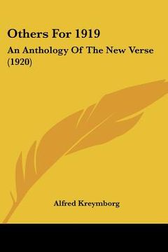 portada others for 1919: an anthology of the new verse (1920) (en Inglés)