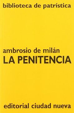 portada La penitencia (Biblioteca de Patrística) (in Spanish)