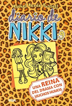 portada Diario de Nikki, 9: Una Reina del Drama con Muchos Humos (in Spanish)